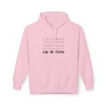 Sudadera Softstyle con capucha - Rosa claro - Camiseta «No em penedeixo» Sudadera Softstyle con capucha - Rosa claro - Camiseta «No em penedeixo»