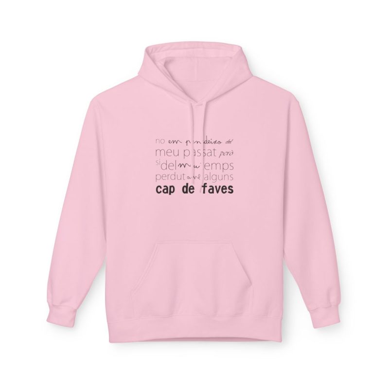 Sudadera Softstyle con capucha - Rosa claro - Camiseta «No em penedeixo»