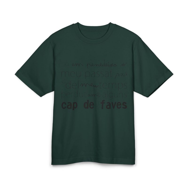 Camiseta Freestyler tacto seco - Verde esmaltado - Camiseta «No em penedeixo»