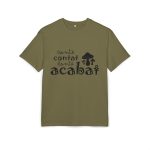 Camiseta oversize gruesa - Verde oliva - Camiseta «Conte contat»