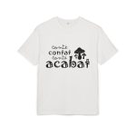 Camiseta oversize gruesa - Blanco puro - Camiseta «Conte contat»