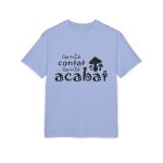Camiseta oversize gruesa - Azul violeta - Camiseta «Conte contat»