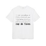 Camiseta oversize gruesa - Blanco - Camiseta «No em penedeixo»