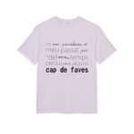 Camiseta oversize gruesa - Lila - Camiseta «No em penedeixo»