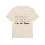 Camiseta oversize gruesa - Arena - Camiseta «No em penedeixo»