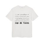 Camiseta oversize gruesa - Blanco puro - Camiseta «No em penedeixo»