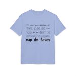 Camiseta oversize gruesa - Azul violeta - Camiseta «No em penedeixo»