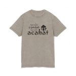 Camiseta lavado acido cuello redondo - Caqui oscuro - Camiseta «Conte contat»