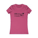 Camiseta mujer Favorite - Frambuesa - Lleó vegà Camiseta mujer Favorite - Frambuesa - Lleó vegà