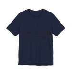 Camiseta jersey manga corta - Azul marino - Lleó vegà
