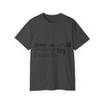 Camiseta ultra algodon - Gris oscuro jaspeado - Lleó vegà