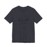 Camiseta jersey manga corta - Azul marino jaspeado - Camiseta unisex Cap de Pere Cans