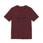 Camiseta jersey manga corta - Granate - Camiseta unisex Cap de Pere Cans