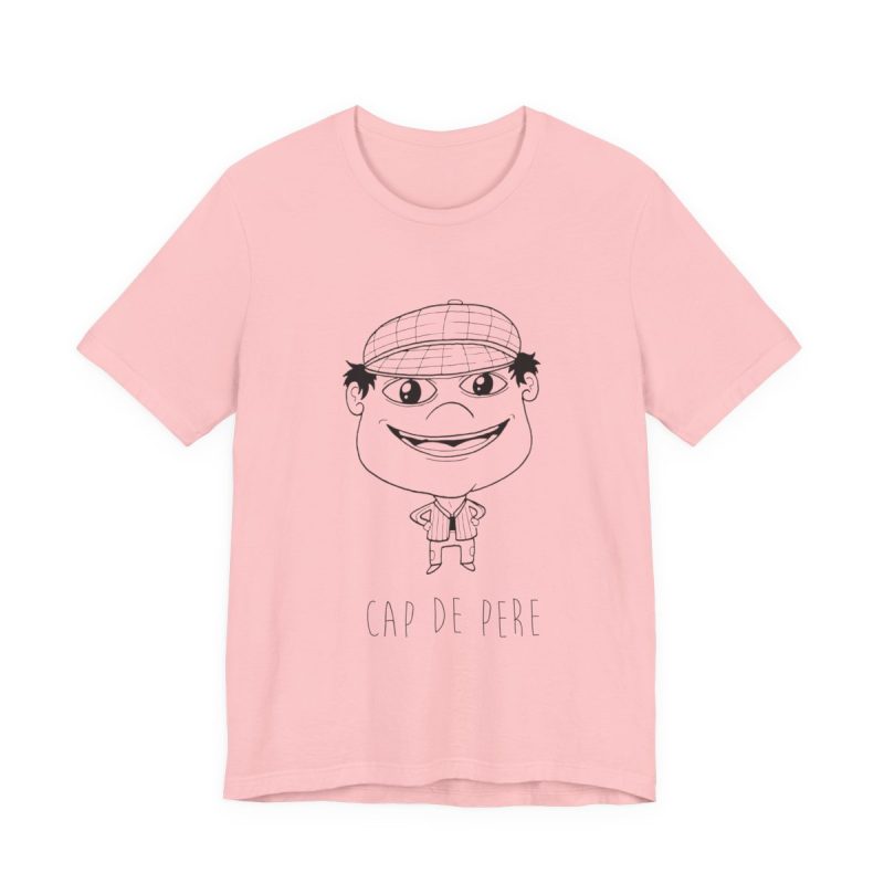 Camiseta jersey manga corta - Rosa - Camiseta unisex Cap de Pere Cans