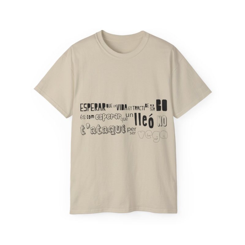 Camiseta ultra algodon - Arena - Lleó vegà