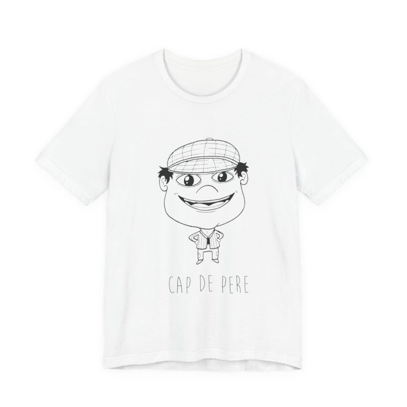 Camiseta jersey manga corta - Blanco - Camiseta unisex Cap de Pere Cans