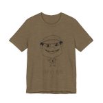Camiseta jersey manga corta - Verde oliva jaspeado - Camiseta unisex Cap de Pere Cans