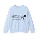 Sudadera cuello redondo - Azul claro - Lleó vegà