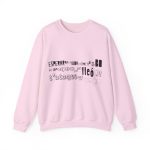 Sudadera cuello redondo - Rosa claro - Lleó vegà