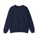 Sudadera cuello redondo - Azul marino - Lleó vegà