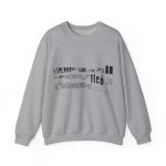 Sudadera cuello redondo - Gris deportivo - Lleó vegà