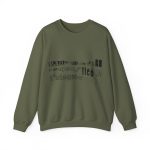 Sudadera cuello redondo - Verde militar - Lleó vegà