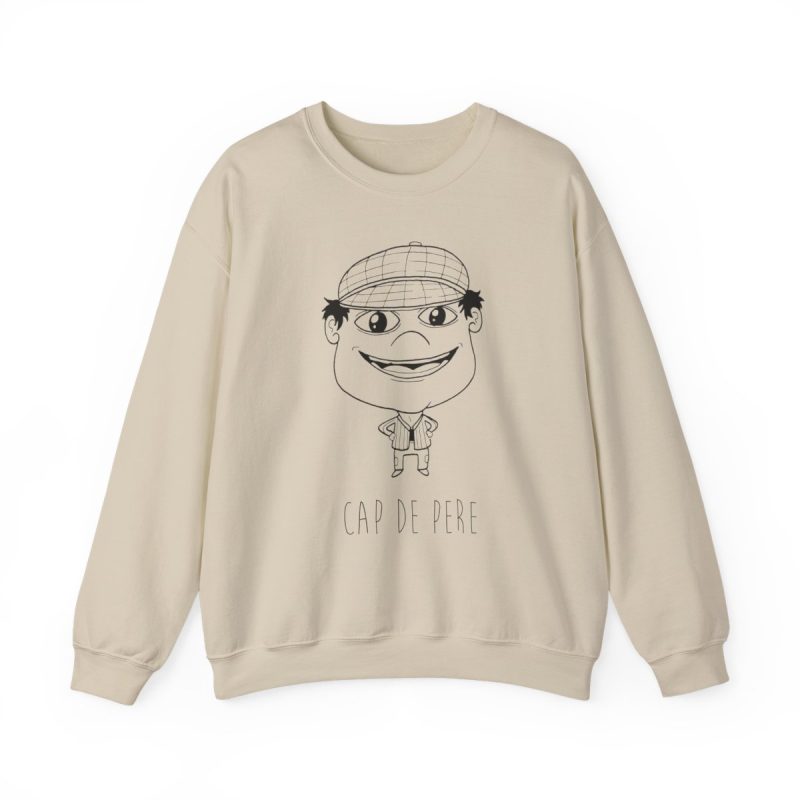 Sudadera cuello redondo - Arena - Camiseta unisex Cap de Pere Cans