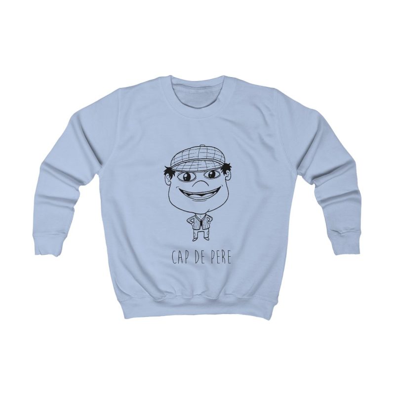Sudadera infantil - Azul cielo - Camiseta unisex Cap de Pere Cans
