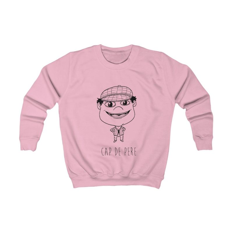 Sudadera infantil - Rosa bebe - Camiseta unisex Cap de Pere Cans