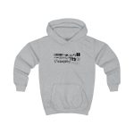 Sudadera con capucha infantil - Gris jaspeado claro - Lleó vegà Sudadera con capucha infantil - Gris jaspeado claro - Lleó vegà