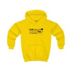 Sudadera con capucha infantil - Amarillo sol - Lleó vegà Sudadera con capucha infantil - Amarillo sol - Lleó vegà