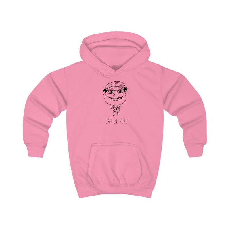 Sudadera con capucha infantil - Rosa algodon de azucar - Camiseta unisex Cap de Pere Cans
