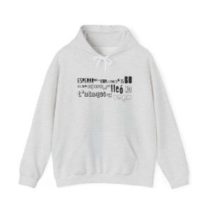 Sudadera con capucha - Gris ceniza - Lleó vegà