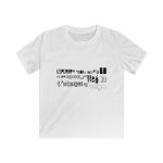 Camiseta infantil Softstyle - Blanco - Lleó vegà