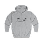 Sudadera con capucha y cremallera - Gris jaspeado claro - Lleó vegà Sudadera con capucha y cremallera - Gris jaspeado claro - Lleó vegà