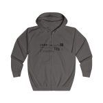 Sudadera con capucha y cremallera - Gris acero - Lleó vegà Sudadera con capucha y cremallera - Gris acero - Lleó vegà