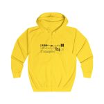 Sudadera con capucha y cremallera - Amarillo sol - Lleó vegà Sudadera con capucha y cremallera - Amarillo sol - Lleó vegà