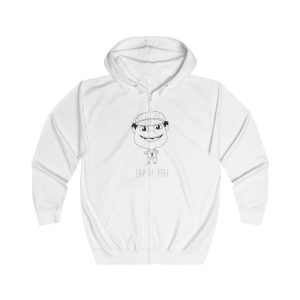 Sudadera con capucha y cremallera - Blanco artico - Camiseta unisex Cap de Pere Cans