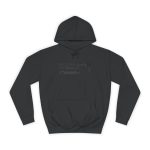 Sudadera universitaria - Negro azabache - Lleó vegà Sudadera universitaria - Negro azabache - Lleó vegà