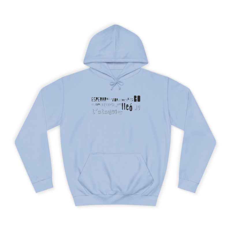 Sudadera universitaria - Azul cielo - Lleó vegà