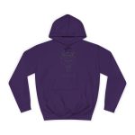 Sudadera universitaria - Morado - Camiseta unisex Cap de Pere Cans