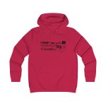 Sudadera universitaria mujer - Rojo fuego - Lleó vegà Sudadera universitaria mujer - Rojo fuego - Lleó vegà