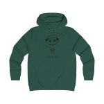 Sudadera universitaria mujer - Verde botella - Camiseta unisex Cap de Pere Cans