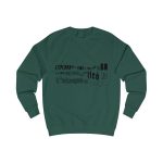 Sudadera clasica - Verde botella - Lleó vegà
