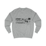 Sudadera clasica - Gris jaspeado claro - Lleó vegà