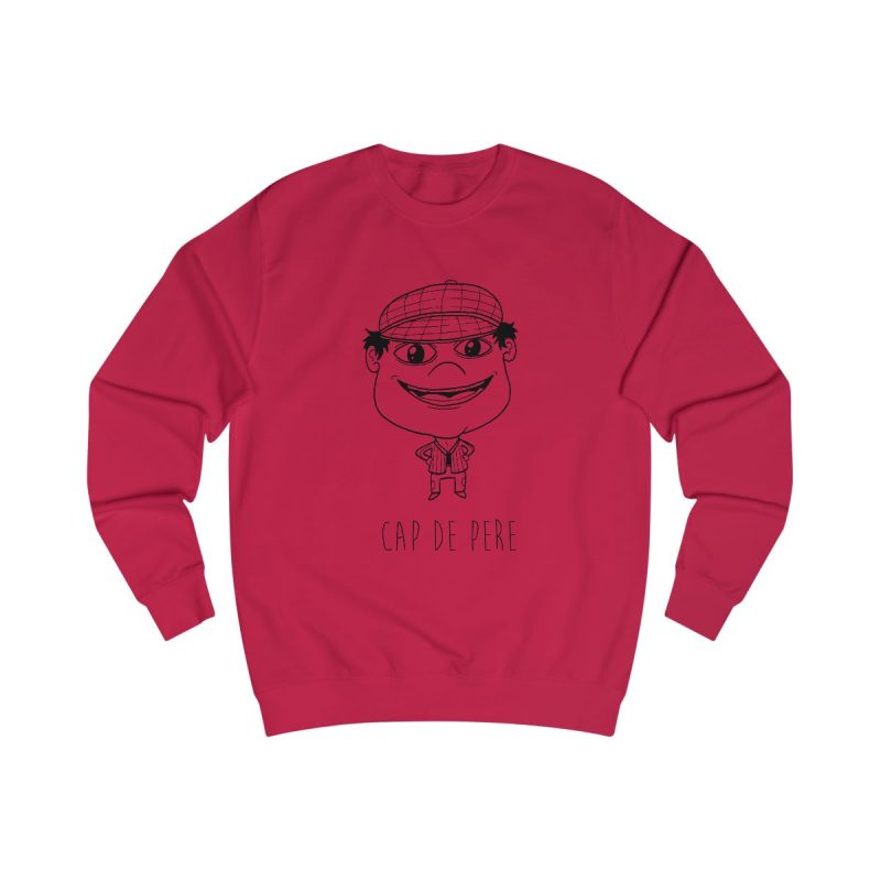 Sudadera clasica - Rojo fuego - Camiseta unisex Cap de Pere Cans
