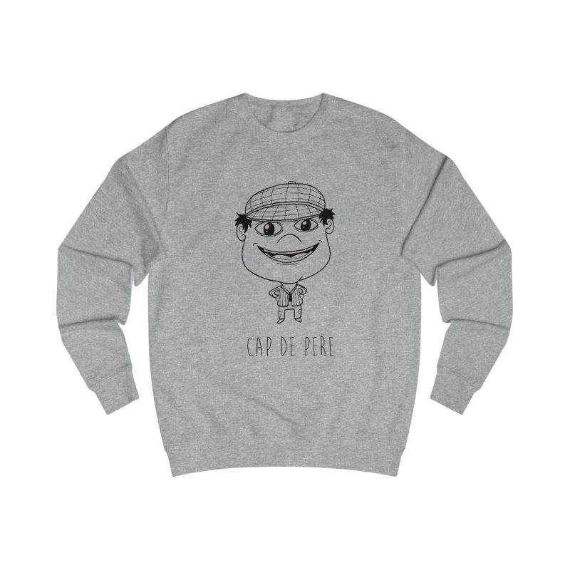 Sudadera clasica - Gris jaspeado claro - Camiseta unisex Cap de Pere Cans
