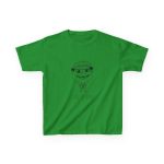 Camiseta infantil algodon grueso - Verde irlandes - Camiseta unisex Cap de Pere Cans