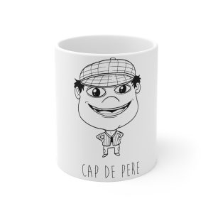 Taza de ceramica - Camiseta unisex Cap de Pere Cans