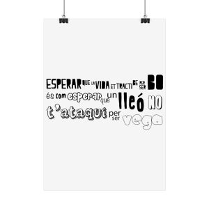 Poster - Lleó vegà